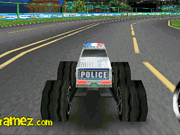 Camiones Monster Policía